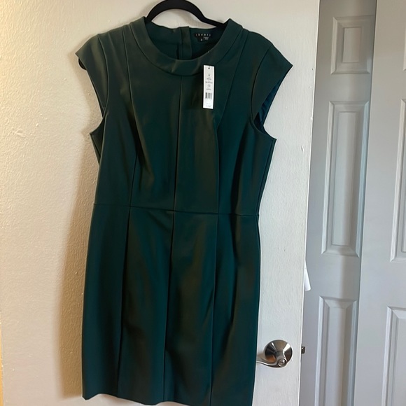 Theory | Dresses | Pine Green Theory Dress New With Tags | Poshmark